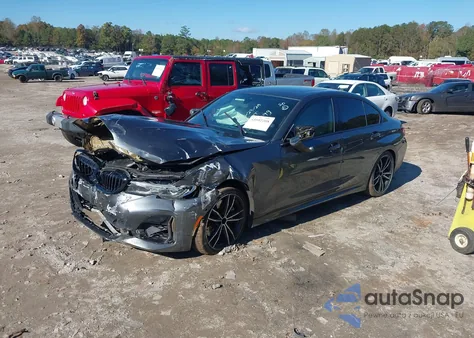 2020 BMW 3 Series M340I from USA, damaged, VIN WBA5U7C03LFH34499